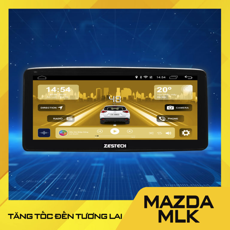 Màn hình Android Zestech Mazda MLK